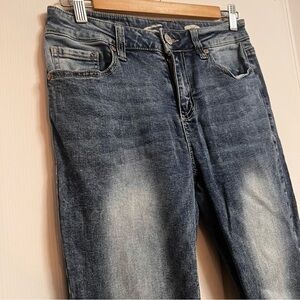 Women’s Seven 7 For All Mankind Slim Straight-leg Blue Denim Jeans Size 8